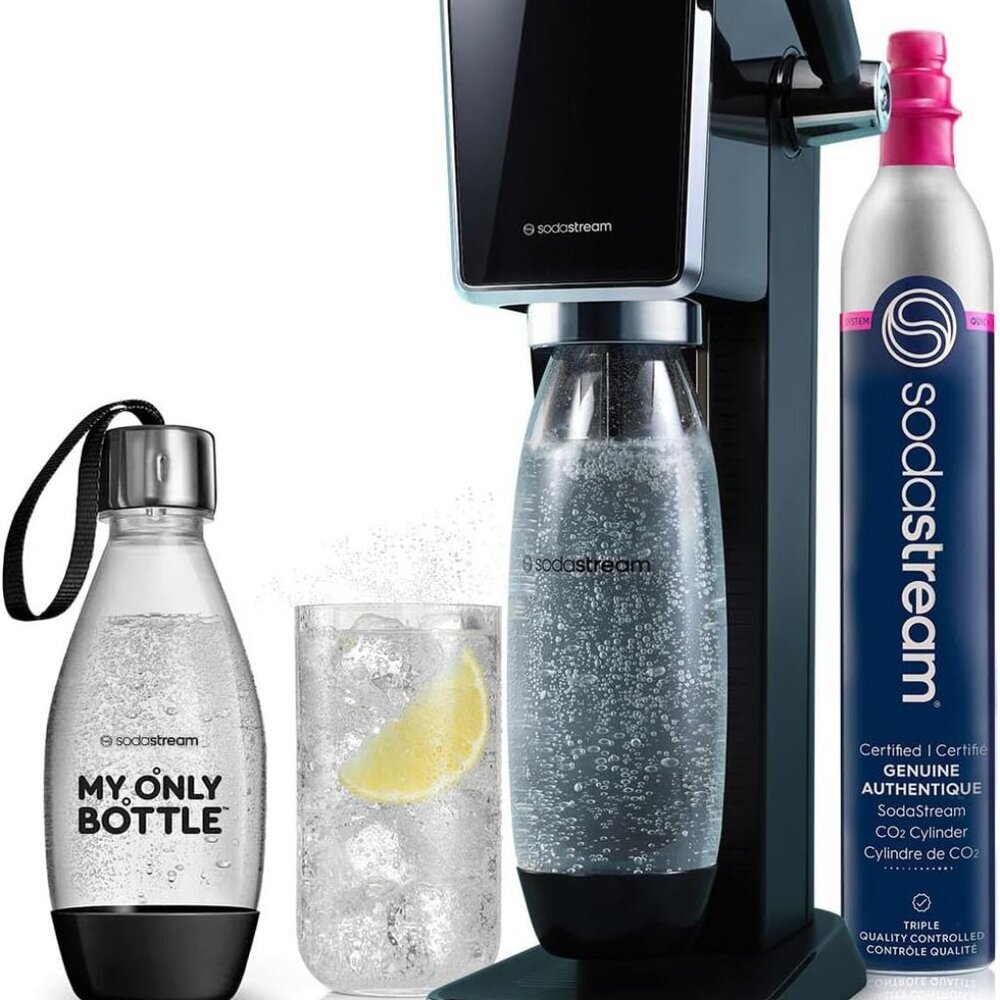 ART Sparkling Water Maker | STARTER KIT | CQC CO2 system | Includes 1x CO2 Cylin